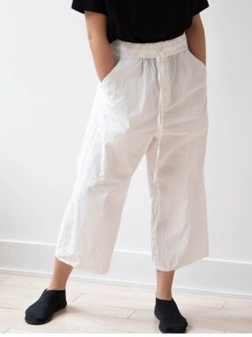 Album di Famiglia | Wide & Short Trouser TC in Milk - Small